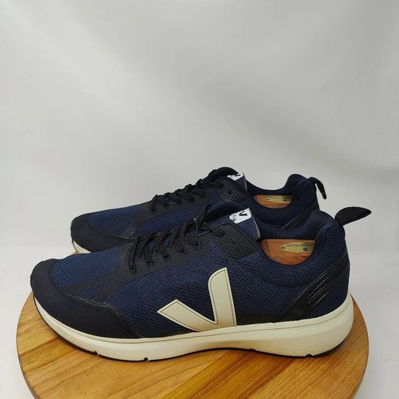 Veja Condor 2 Alveomesh Running Shoes- Mens- Size 11.5- Black White- Sneakers - Picture 3 of 12